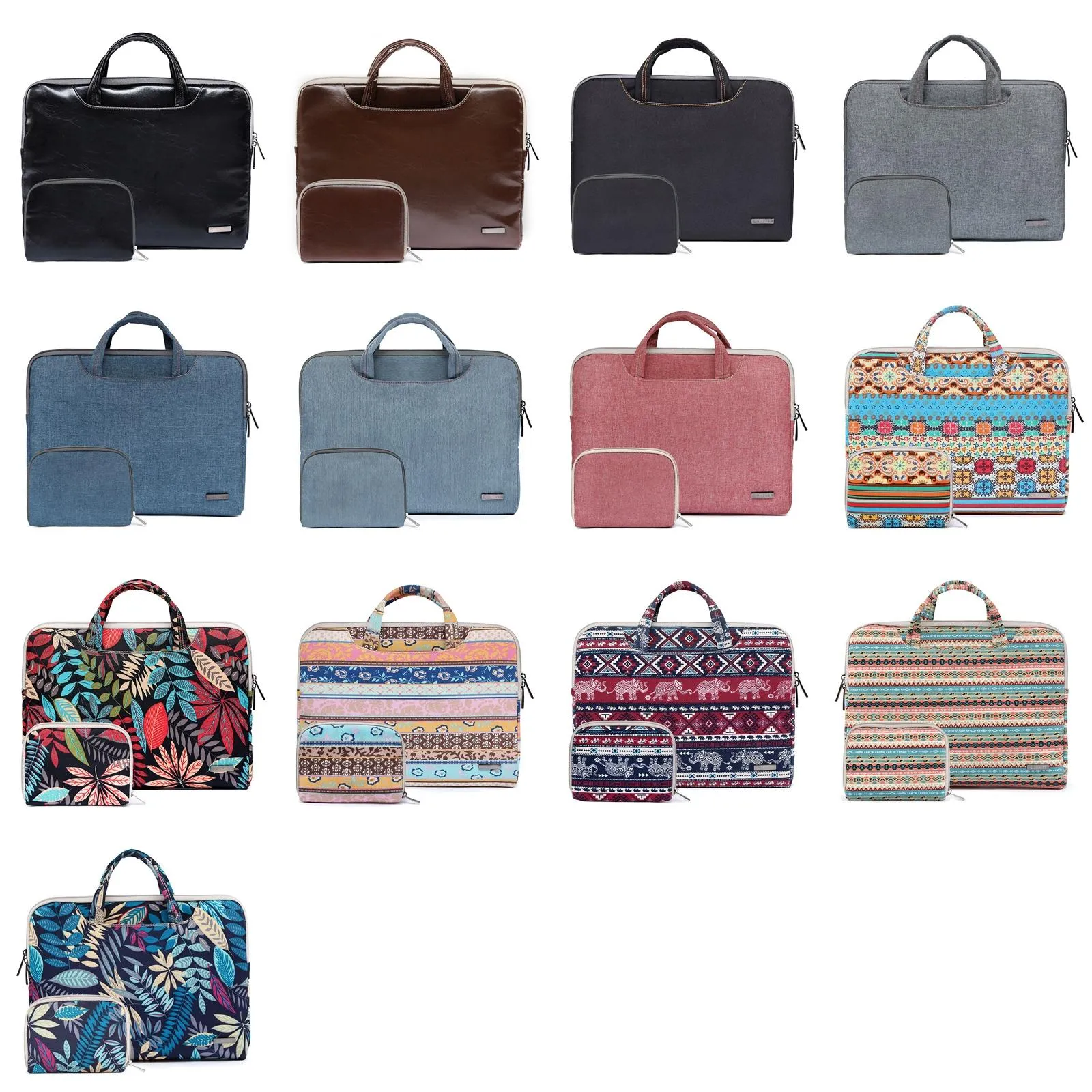 11.6 Inch Simple Business Laptop Bag with Liner - Ls-116