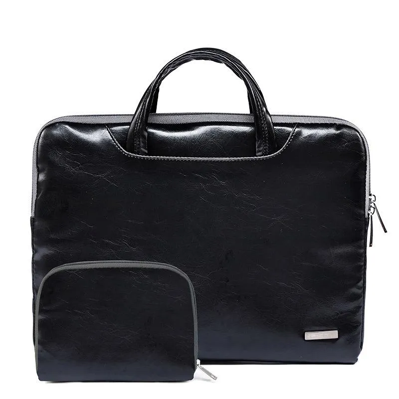 11.6 Inch Simple Business Laptop Bag with Liner - Ls-116