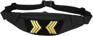 1Pc Men Oxford Fabric Waist Bag Vintage Crossbody Fanny Pack for Outdoor Sports Running and Casual Use Lightweight Shoulder Bag with Ample Space for Essentials