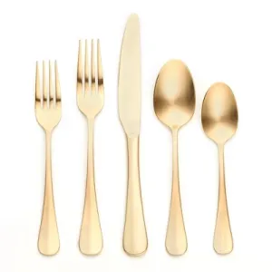 20pc Stainless Steel Sussex Baguette Champagne Silverware Set - Threshold
