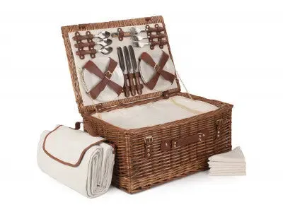 6 PERSON CLASSIC PICNIC HAMPER