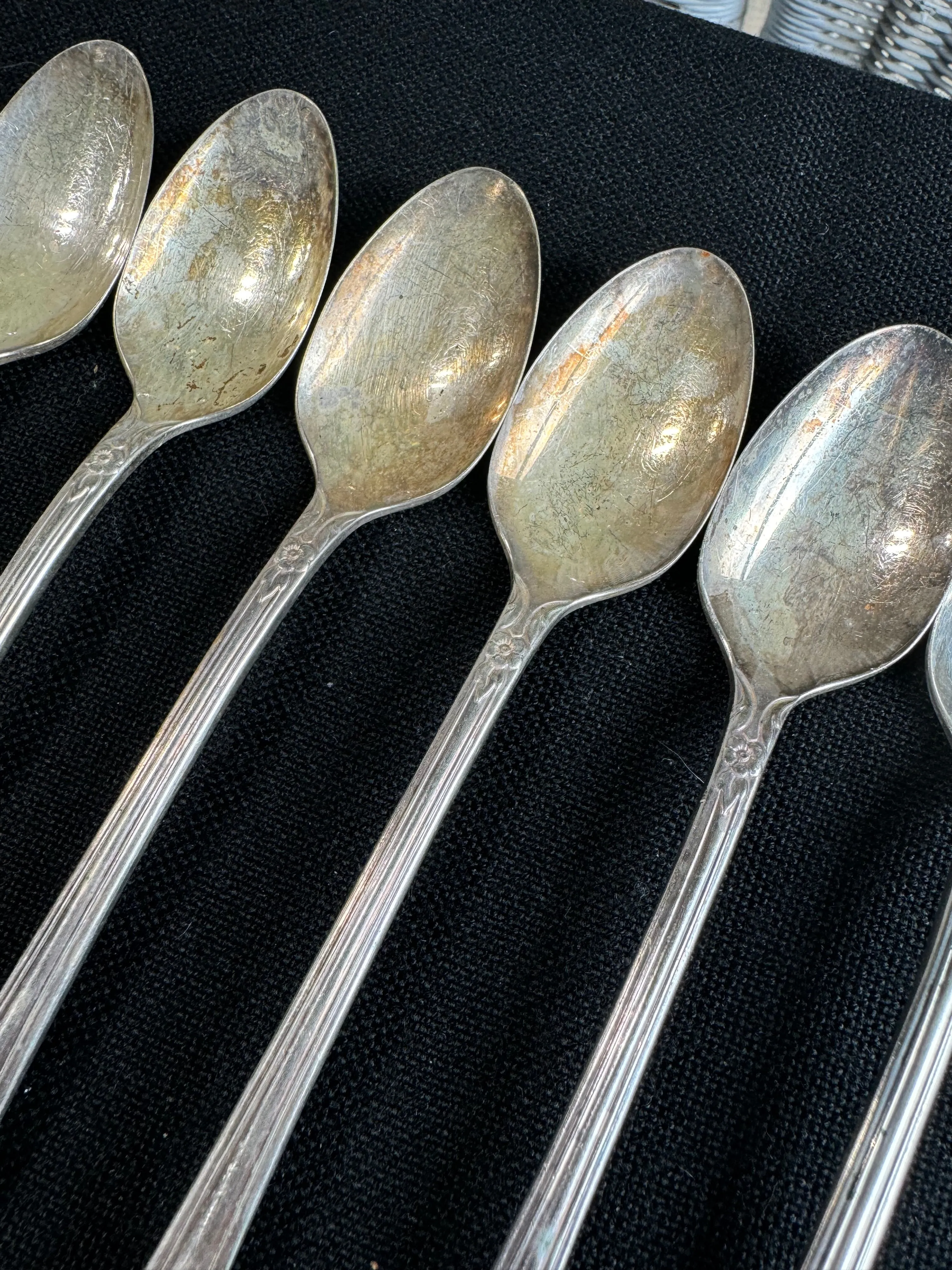 62-Piece WM Rogers Silver Plated Flatware Set in Box