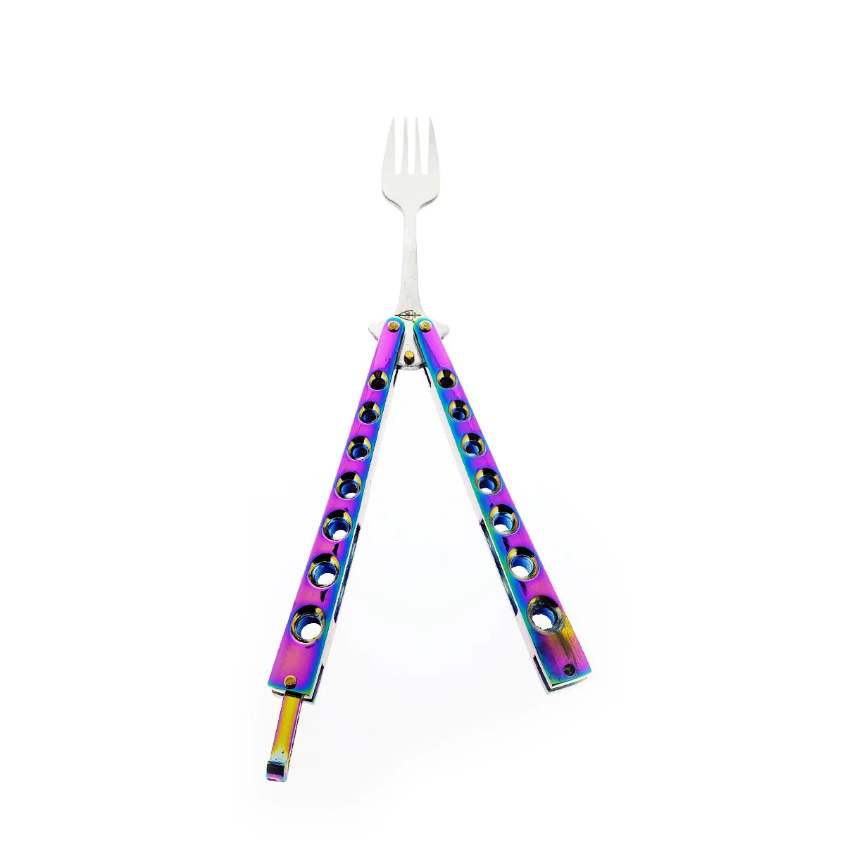 8 1/2" Rainbow Butterfly Fork