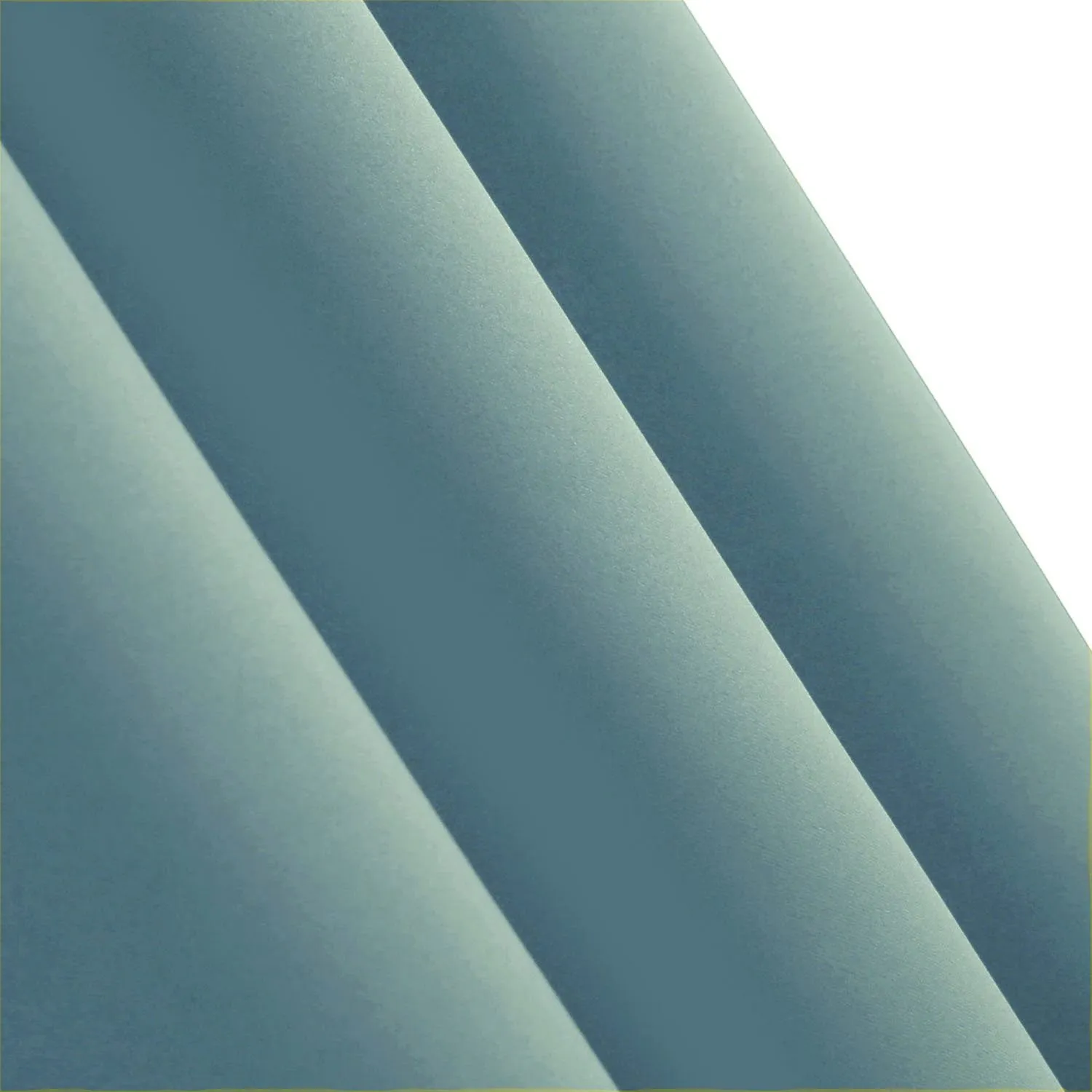 American-Elm Pack of 1 Two Sided Icy Morn Color Room Darkening Blackout Curtains