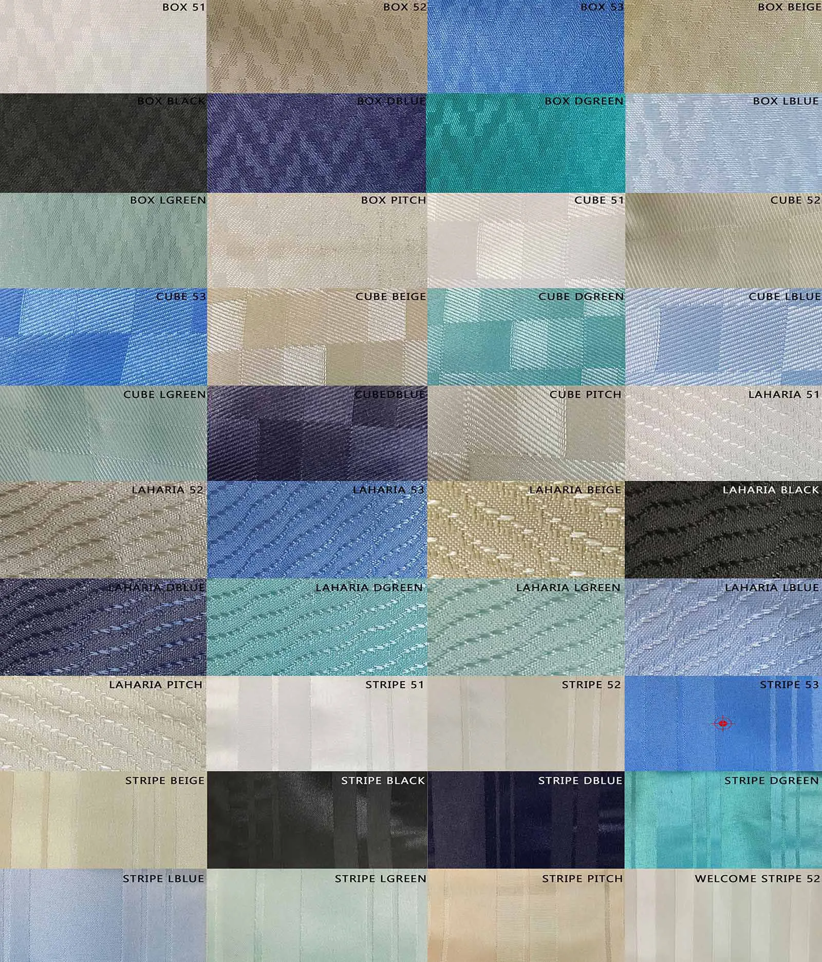 American-Elm Stripes Self Designed Blue Anti Bacterial Water-Repellent Shower Curtain, Bathroom Curtains