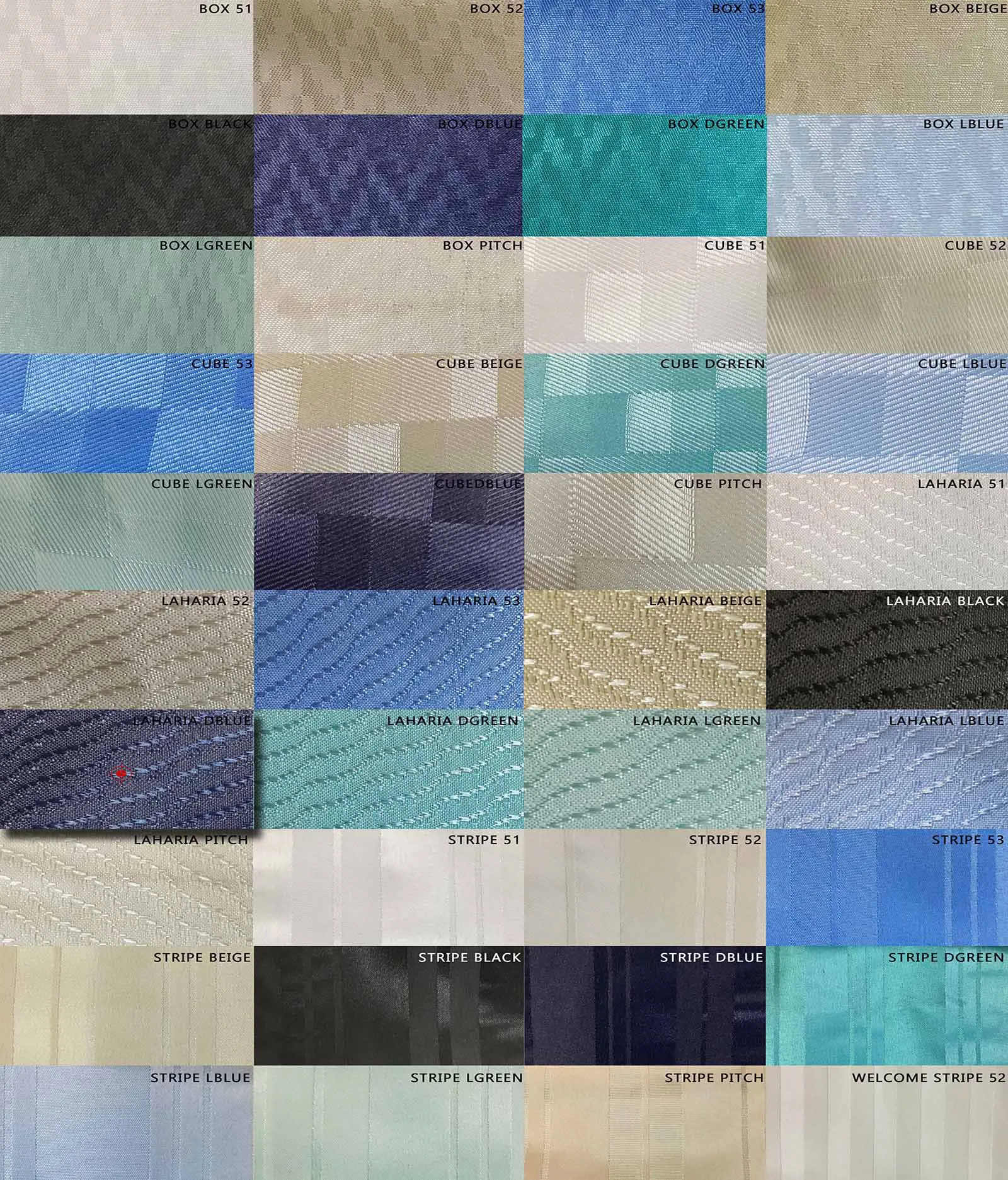 American-Elm Wave Textured Dark Blue Anti Bacterial Water-Repellent Shower Curtain, Bathroom Curtains