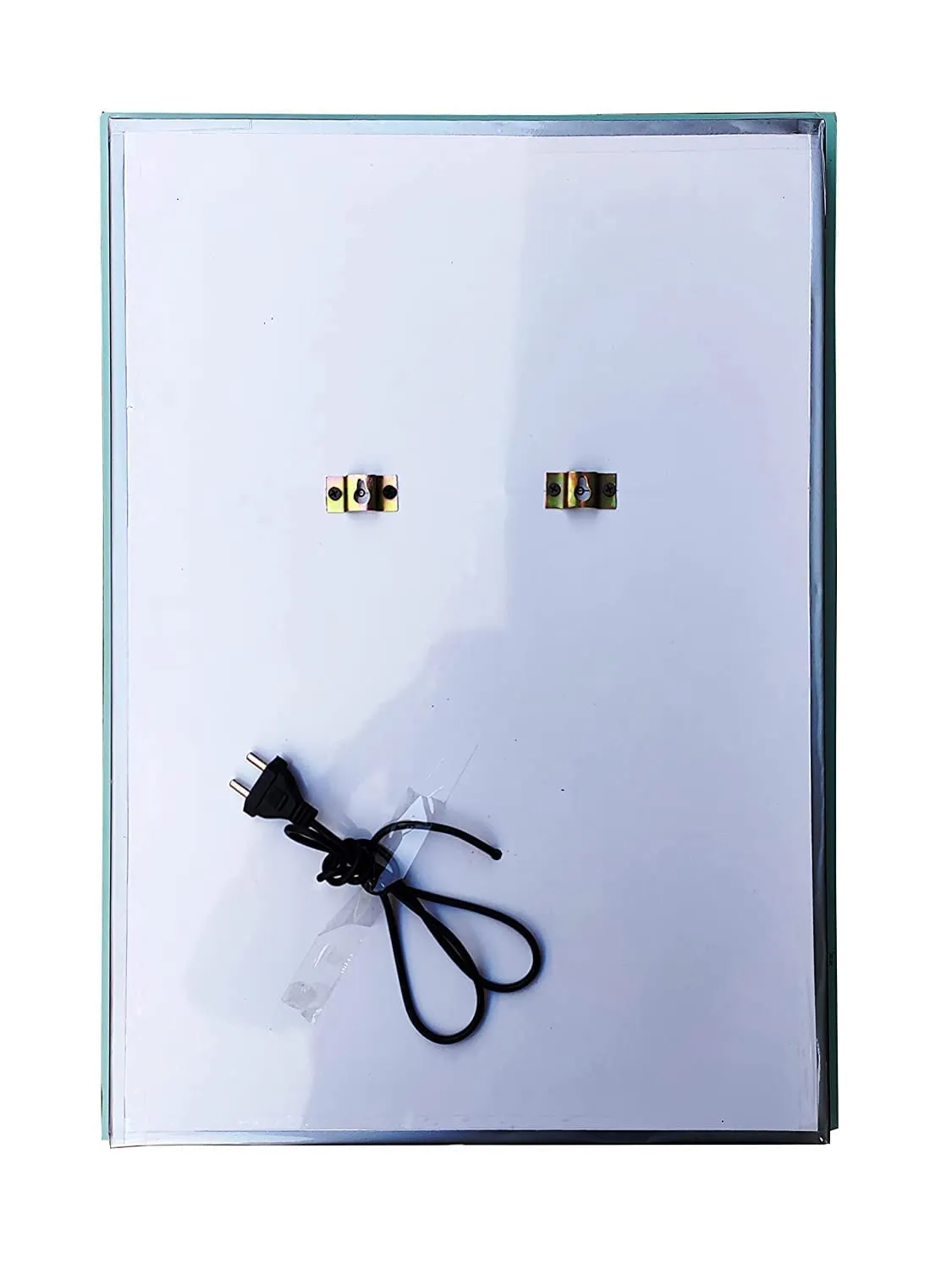 ARANAUT Rectangular Shaped Mirror, LED illuminated Vanity Mirror with Touch Sensor, Wall Mounted Mirror for Bathroom, bedroom & makeup room (Size: 12x18 inches, Yellow light(848))