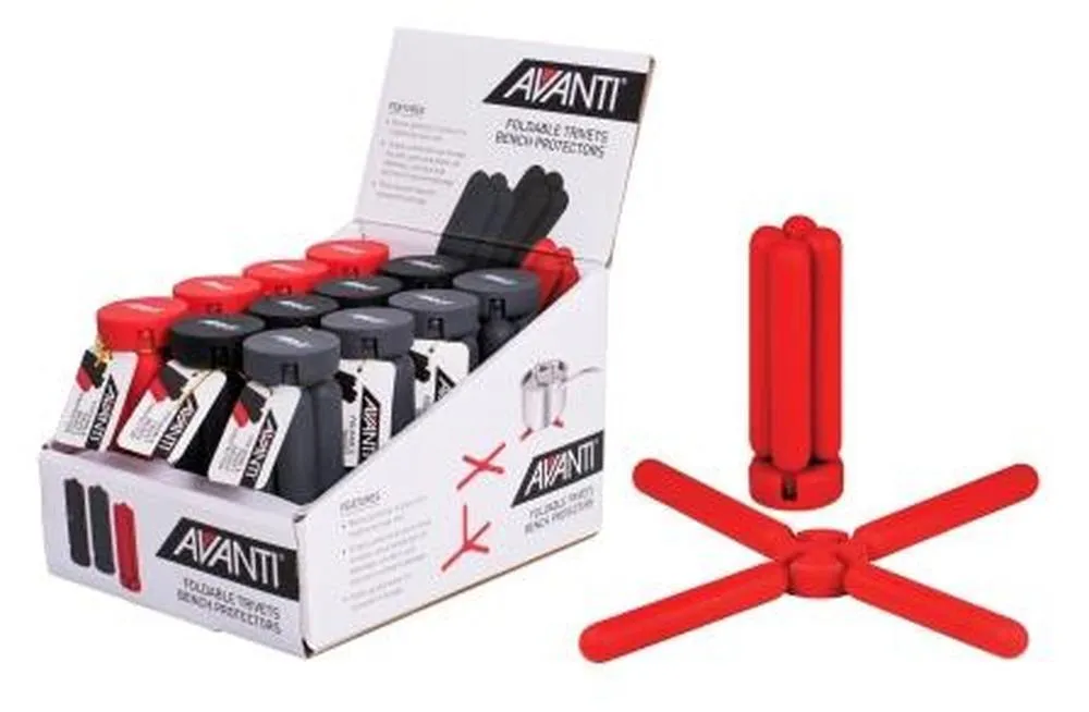 Avanti Silicone Foldable Trivet - Black