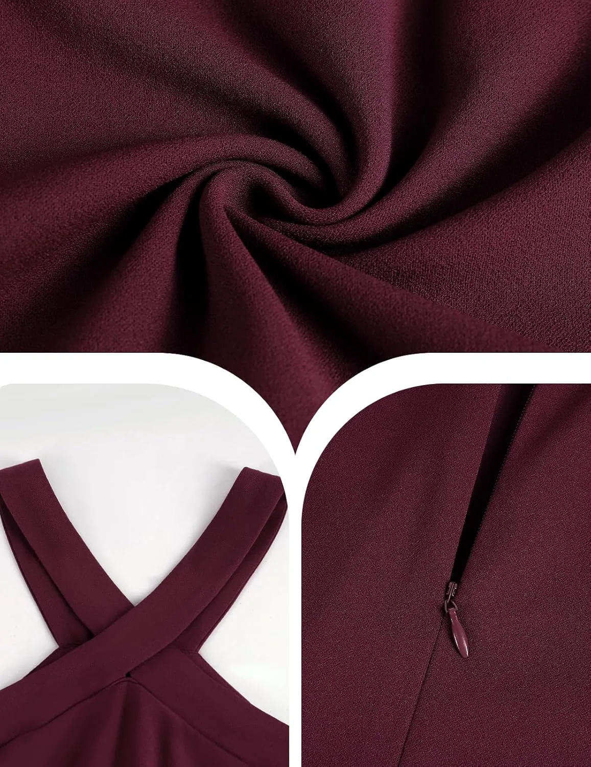 Bbonlinedress Halter Cocktail Women Dresses Prom Formal Wedding Bridesmaid Dress Ruffled Maxi Hi-Lo Evening Party 2025 Dress