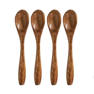 Bilbao Wood Petite Spoon Set/4