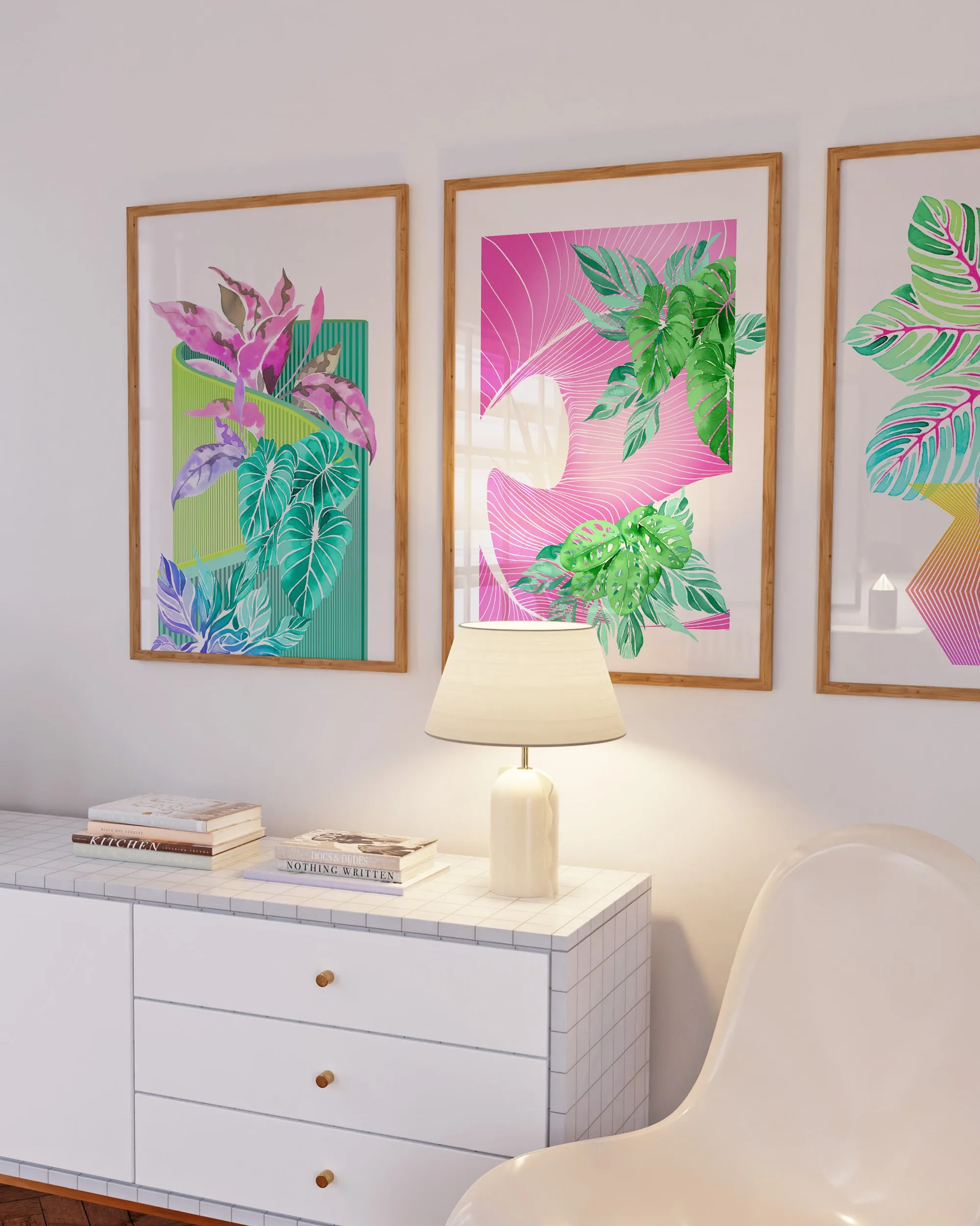 Botanical Wall Art Print 'Helix' - Plant Prints, Botanical Art Prints and Botanical Illustrations