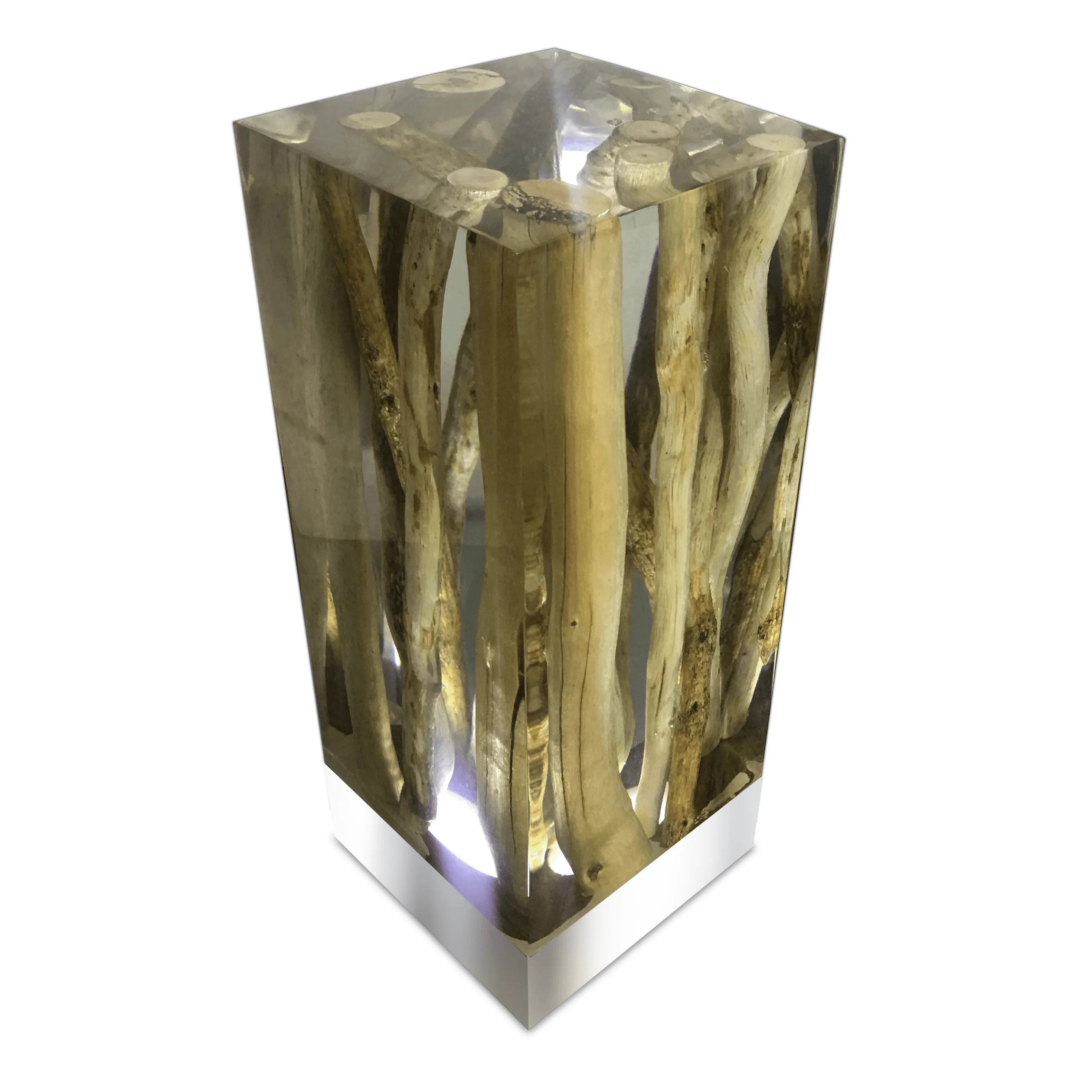 Branches Cube Table Lamp