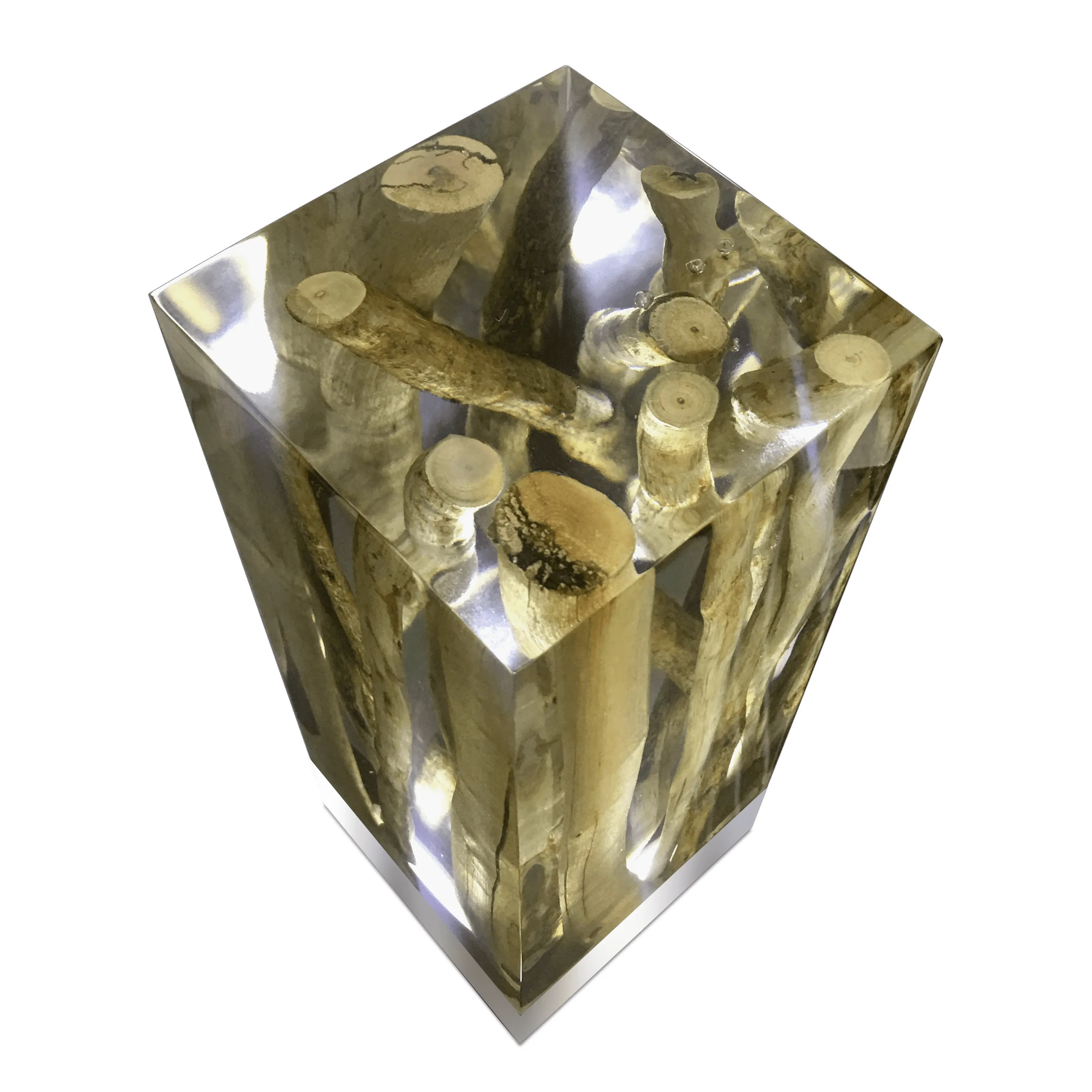 Branches Cube Table Lamp