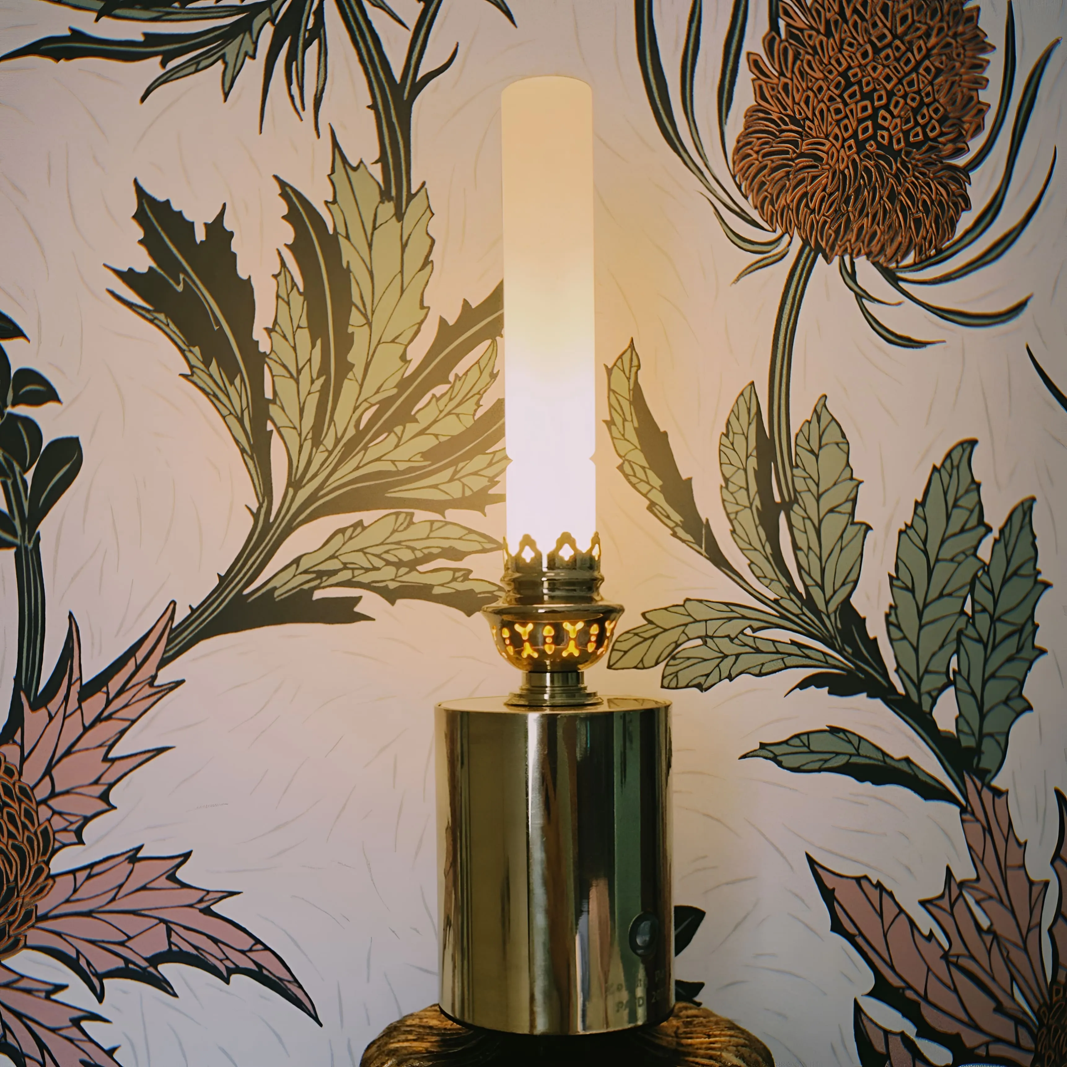Brass LED Candle Light - Flameless Candle