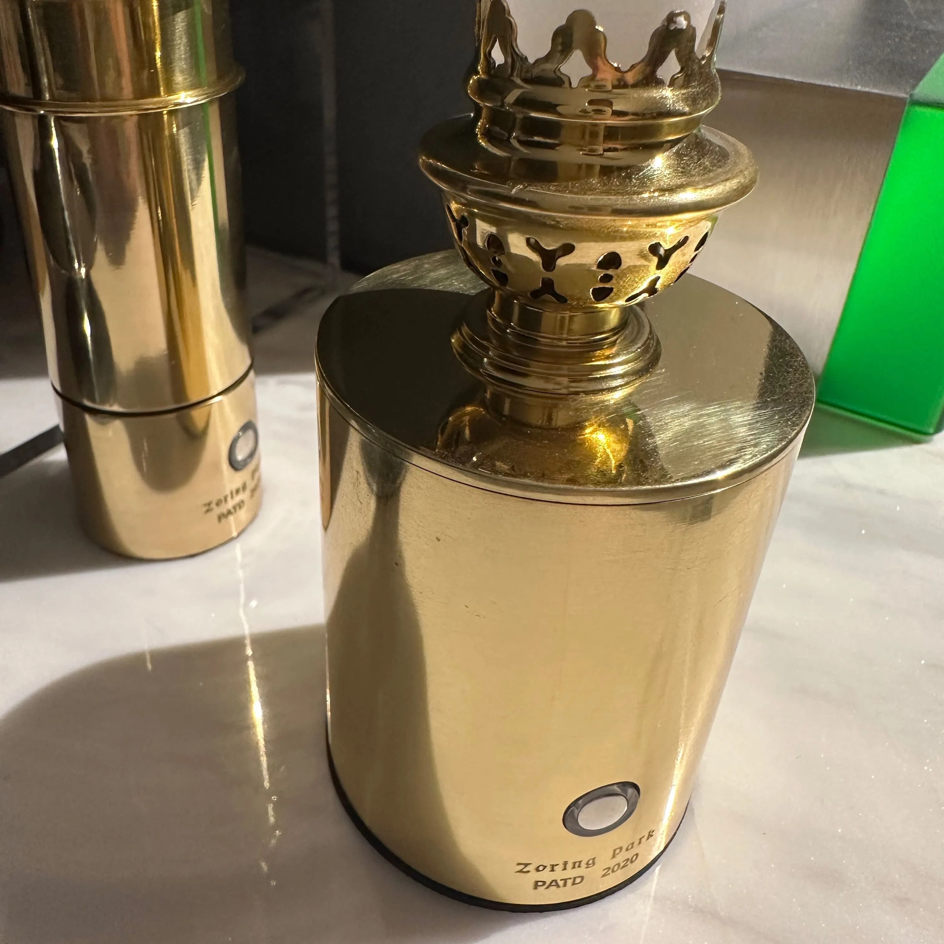 Brass LED Candle Light - Flameless Candle