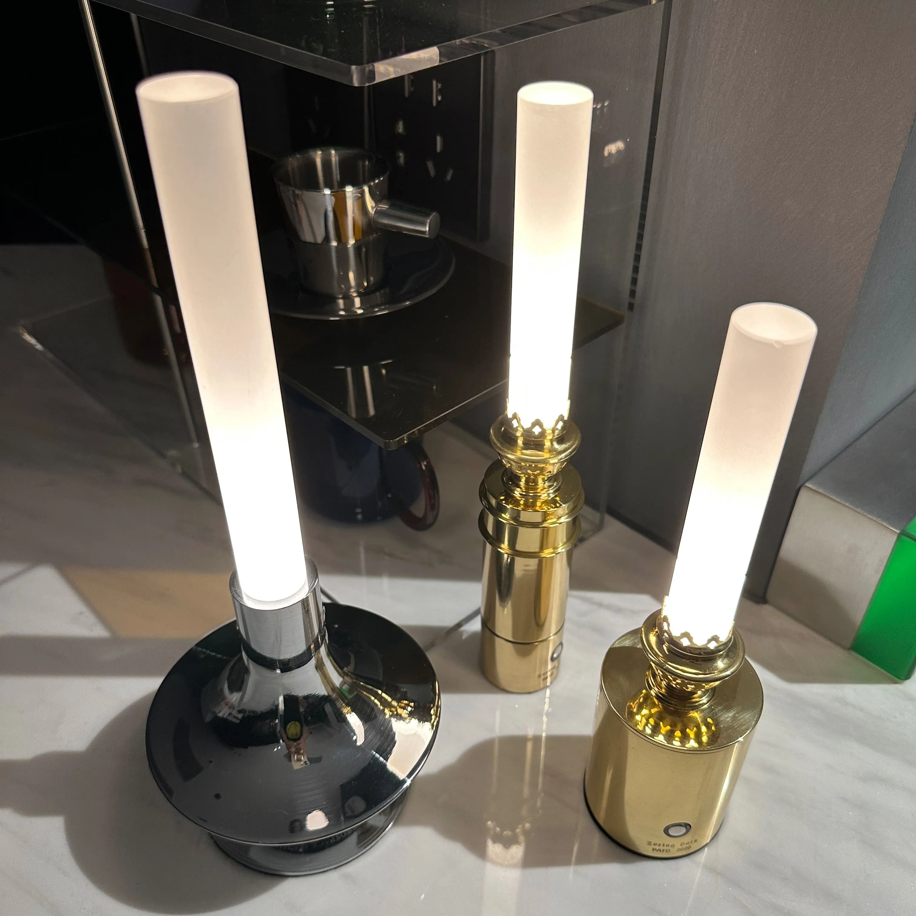 Brass LED Candle Light - Flameless Candle