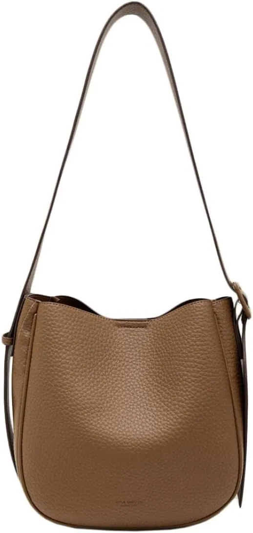Bucket Bag, Large Capacity Armpit Bag, Pebbled Pattern Shoulder Bag