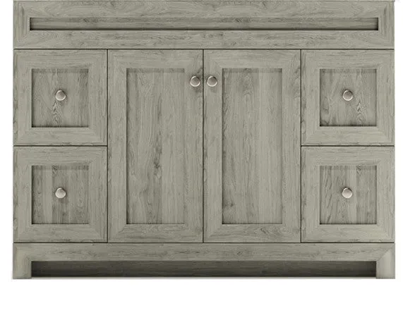 CABINETSMITH- 48" CANADIAN Bathroom Vanity With Quartz top (8 COLORS AVAILABLE)