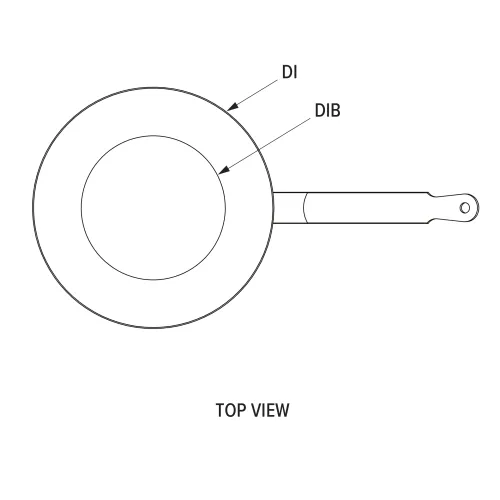 Carbon Steel Fry Pan 8-1/2in FS