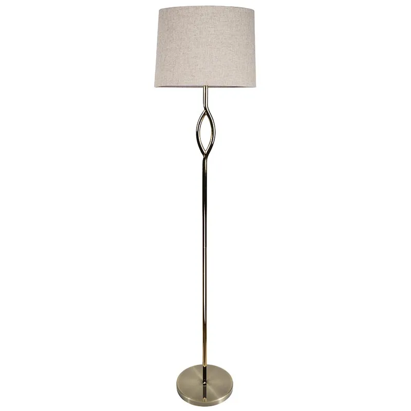Casa Floor Lamp Antique Brass