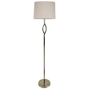 Casa Floor Lamp Antique Brass