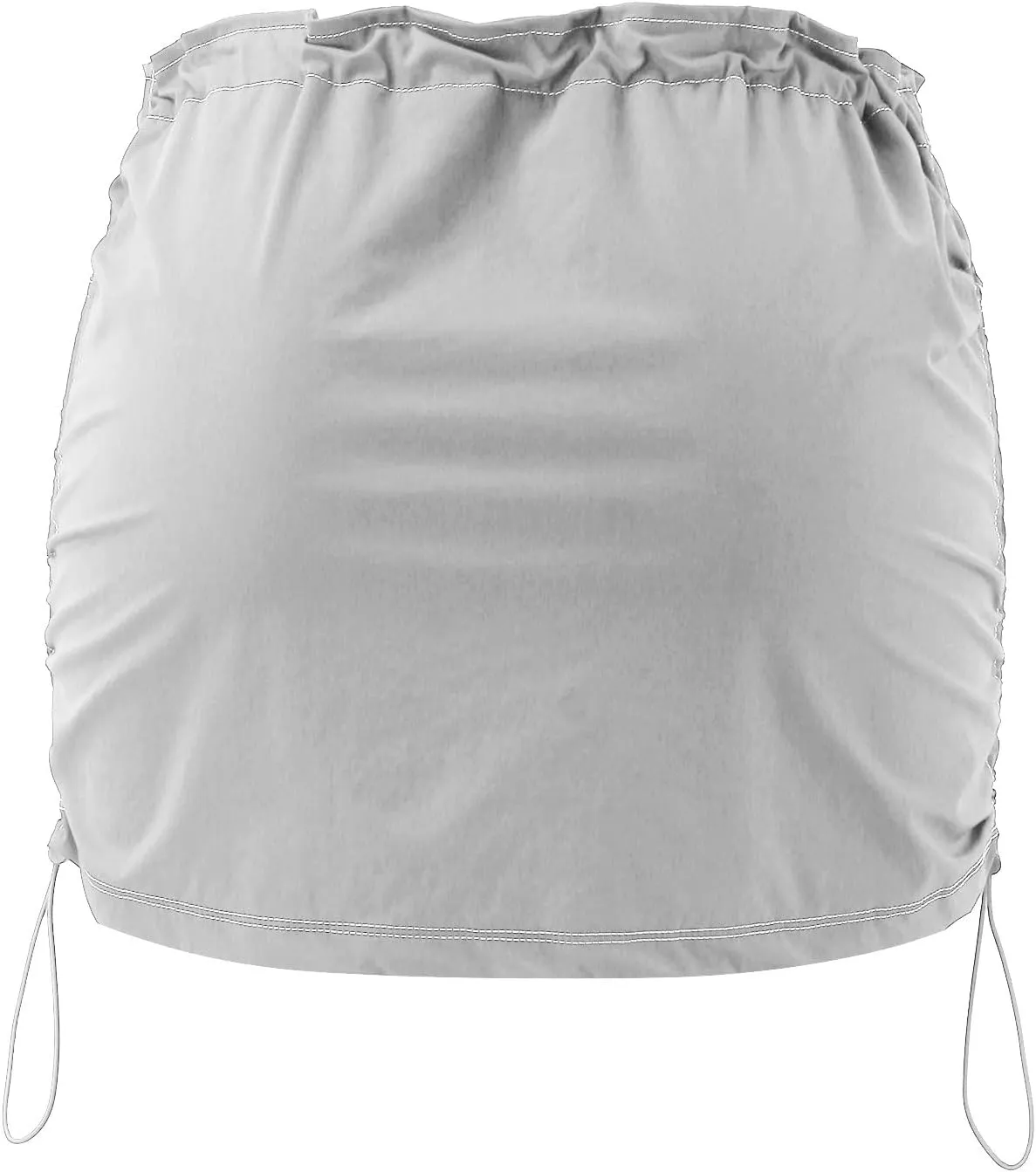 Casual Cargo Skirt for Women High Waisted Skirts Jean Skirt with Pockets Spring Dresses for Women's Novelty