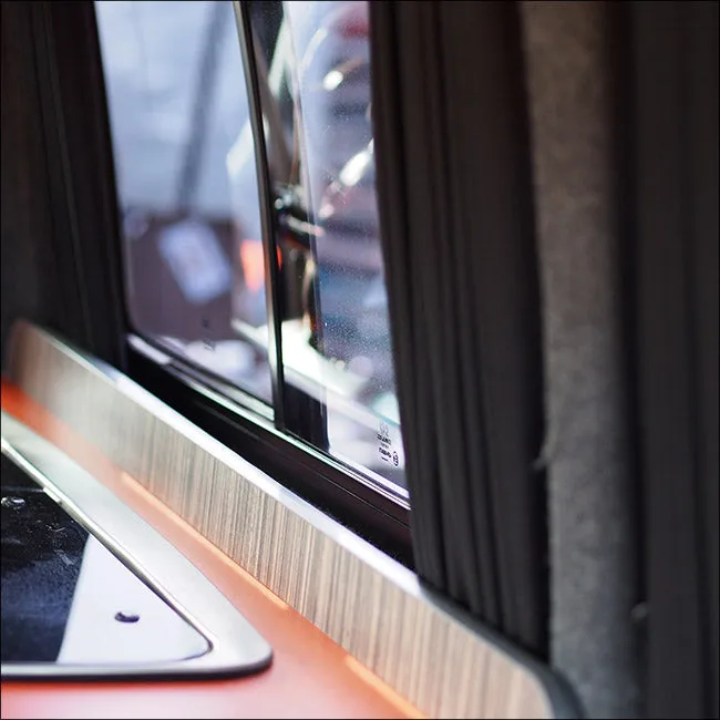 Citroen Relay Premuim Window Curtains - Black/Black - CREATE YOUR OWN BUNDLE! Van-X