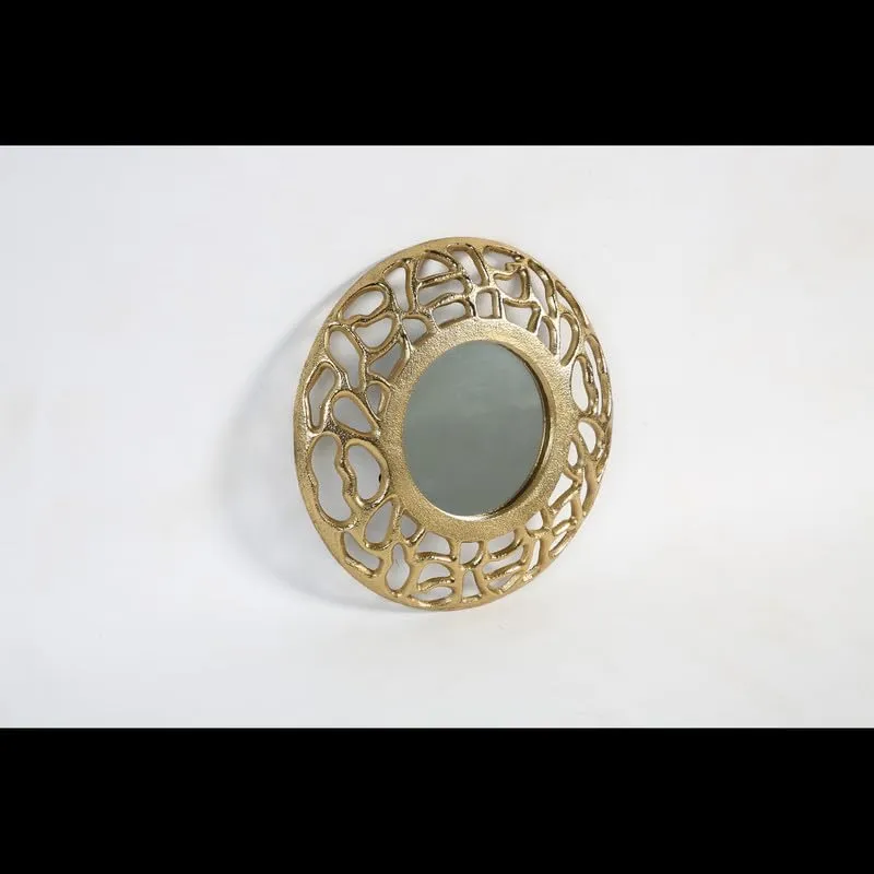 COCOVEY Homes Aluminium Wall Mirror for Bedroom, Living Room,Dressing Room,Bathroom, Home, Office Wall Mounted Decorative Mirror 30.5 * 8 * 20.5CM