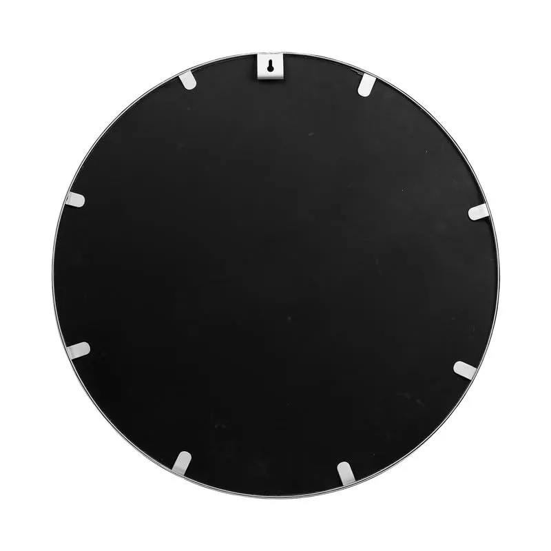 COCOVEY Texture Matt White Mild Steel Mirror for Bedroom, Living Room,Dressing Room,Bathroom, Home, Office Wall Mounted Decorative Mirror