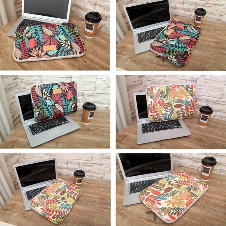Colourful Leaves Sleeve Case for Amazon Kindle - Zipper Briefcase