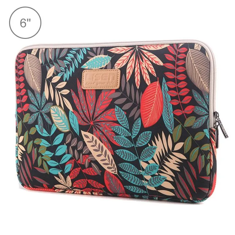 Colourful Leaves Sleeve Case for Amazon Kindle - Zipper Briefcase