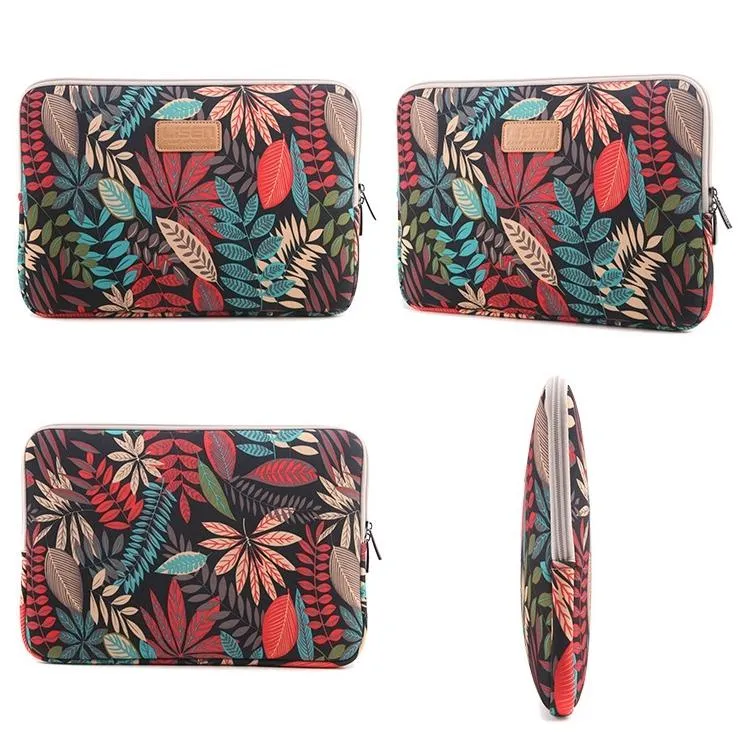 Colourful Leaves Sleeve Case for Amazon Kindle - Zipper Briefcase