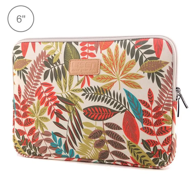 Colourful Leaves Sleeve Case for Amazon Kindle - Zipper Briefcase