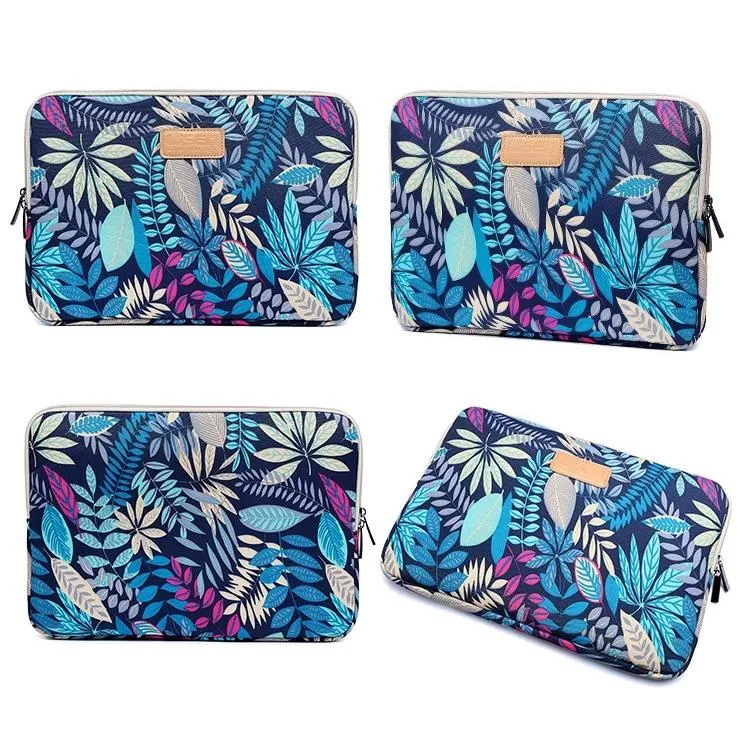 Colourful Leaves Sleeve Case for Amazon Kindle - Zipper Briefcase