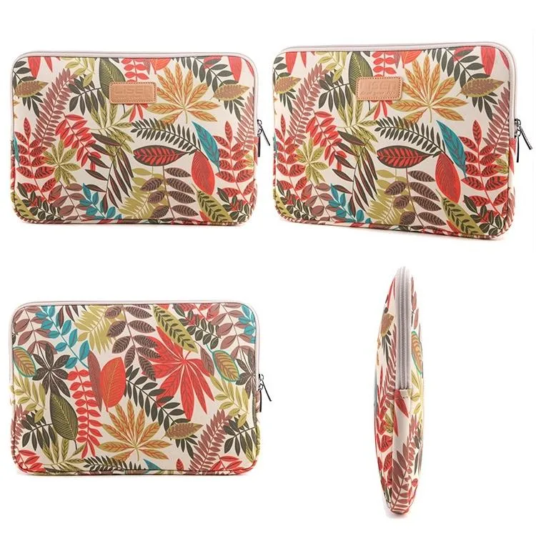 Colourful Leaves Sleeve Case for Amazon Kindle - Zipper Briefcase