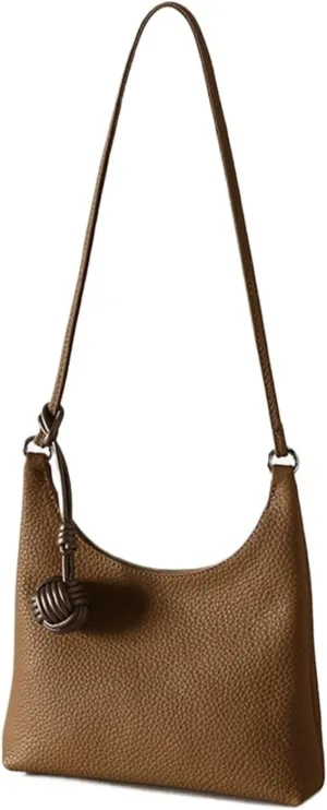 Cowhide Shoulder Tote Underarm Bag