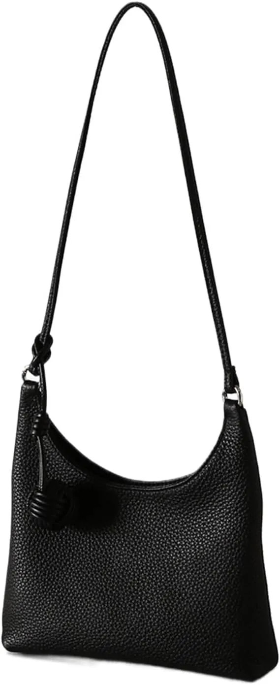 Cowhide Shoulder Tote Underarm Bag