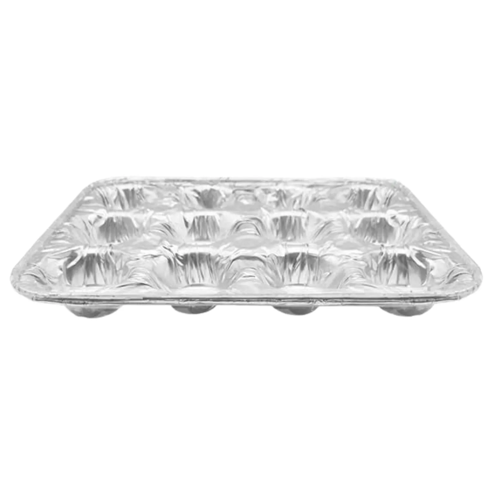 Disposable Aluminum Mini Muffin Foil Pan 12 Cups