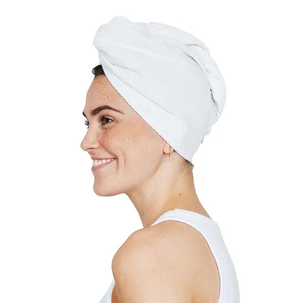 Dock & Bay Hair Wrap in Crystal White