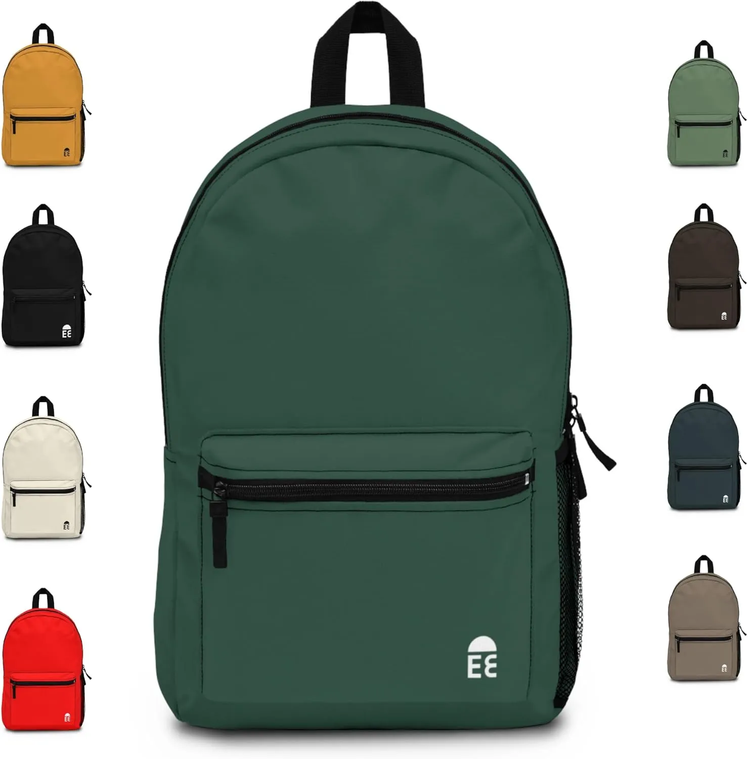Earthy Elegance Unisex Backpack | Lightweight Travel Backpack with Laptop Compartment | Water-Resistant Daypack for Work & Casual Use | Fits 15.6" Laptop | Stylish & Durable Laptop Bag