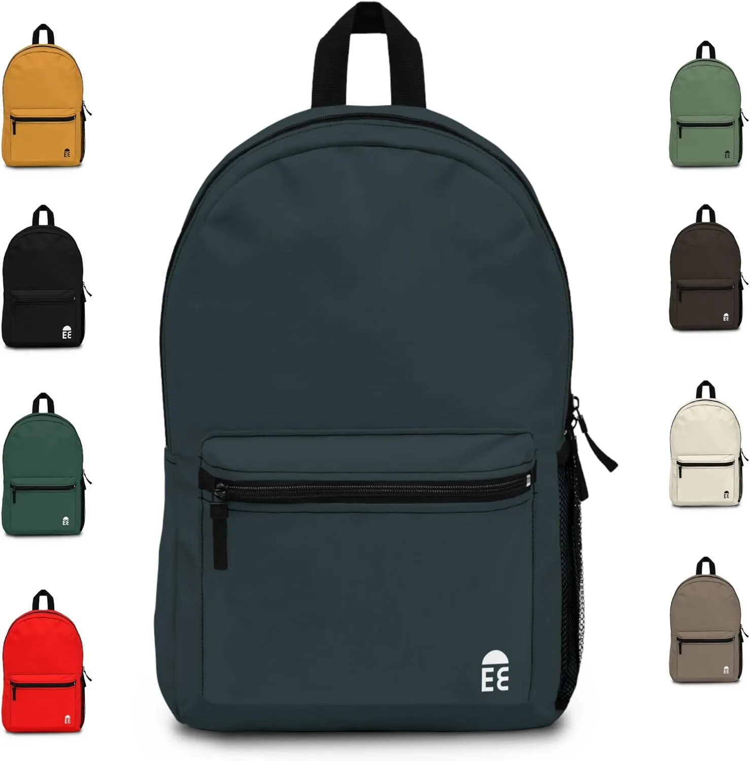 Earthy Elegance Unisex Backpack | Lightweight Travel Backpack with Laptop Compartment | Water-Resistant Daypack for Work & Casual Use | Fits 15.6" Laptop | Stylish & Durable Laptop Bag