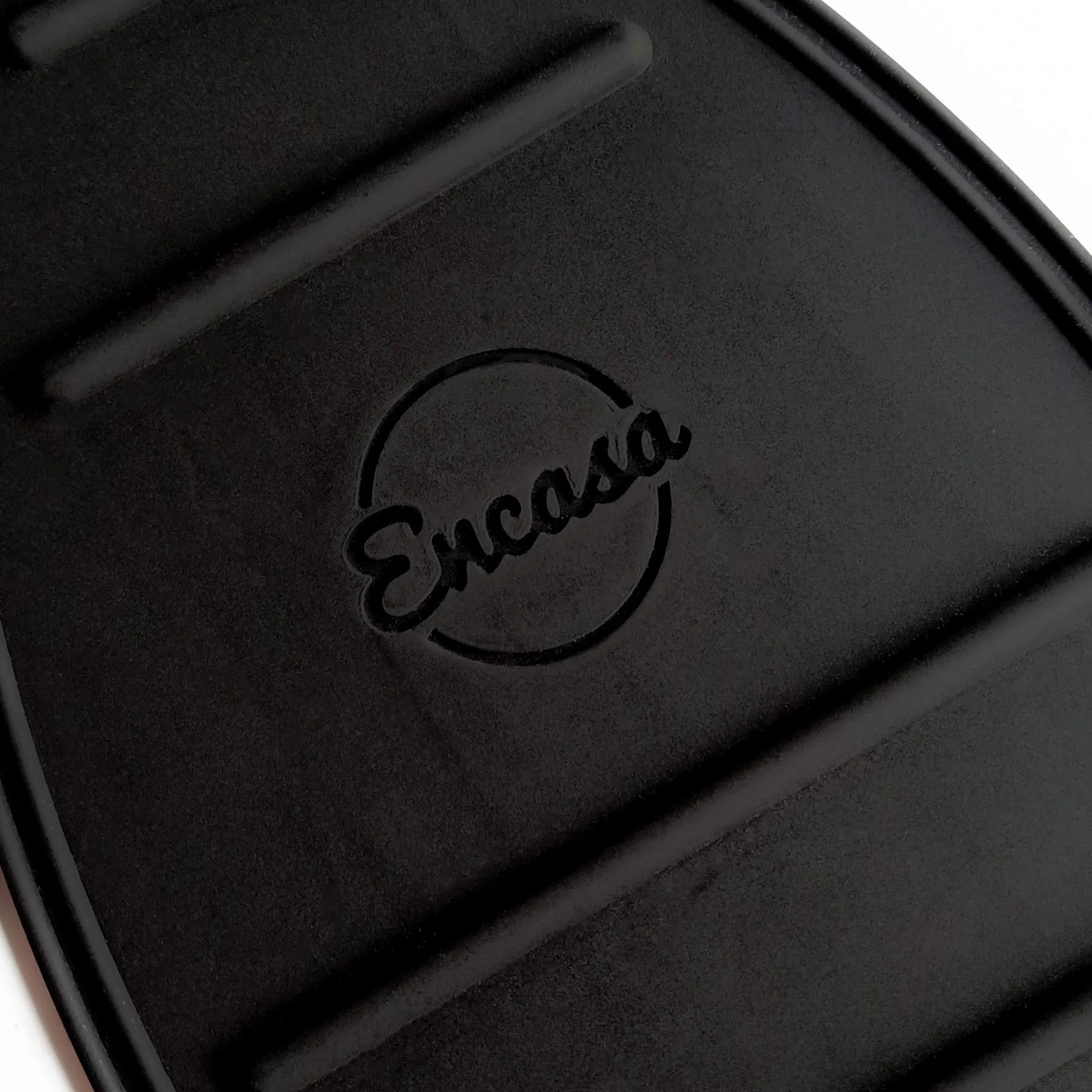 Encasa Homes Silicon Mat for Hot Iron Rest - Heat Resistant, Anti - Slip, Thicker Pad for protecting your Table during Ironing, Non-Burning, Machine Washable, Durable - Grey