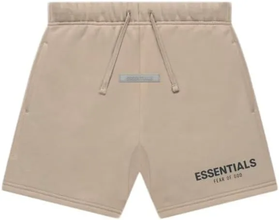 Essentials Fear of God Kids SweatShorts_Tan