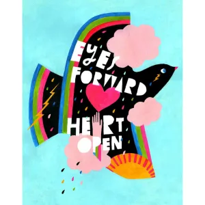 Eyes Forward- Lisa Congdon Art Print