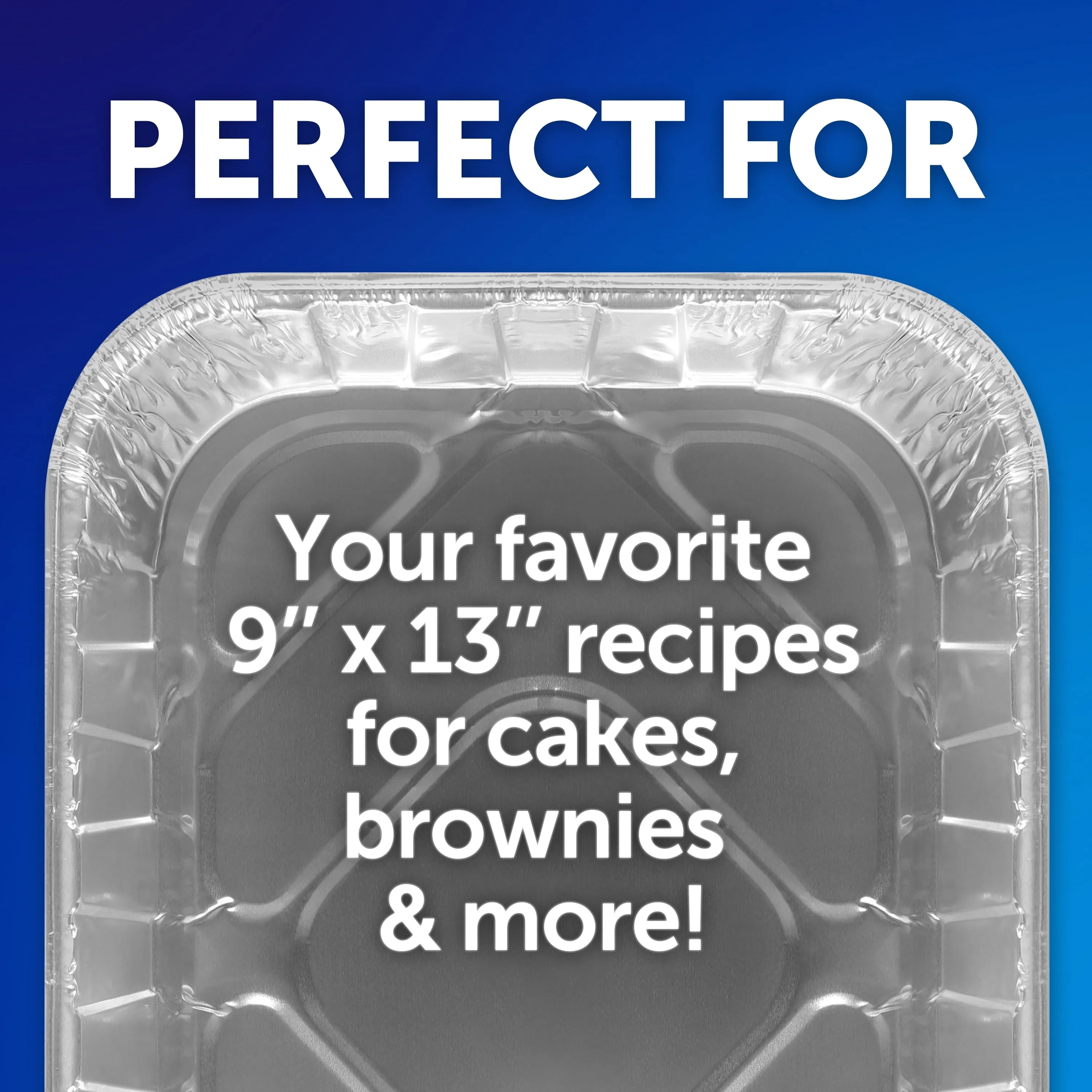 EZ Foil Cake Pans , 13x9 inch, 3 Count