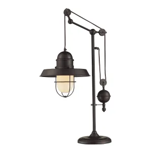 Farmhouse Adjustable Table Lamp