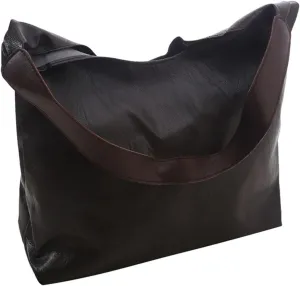 Fashion Luxury Design Advanced PU Leather Feel Soft Handbag Large Capacity Waterproof Underarm Tote Bag