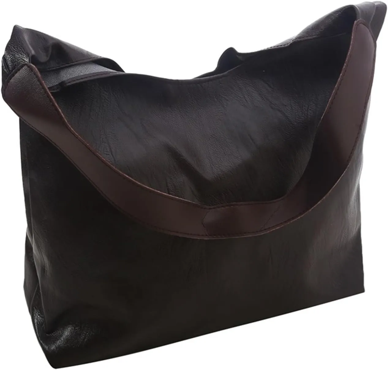 Fashion Luxury Design Advanced PU Leather Feel Soft Handbag Large Capacity Waterproof Underarm Tote Bag