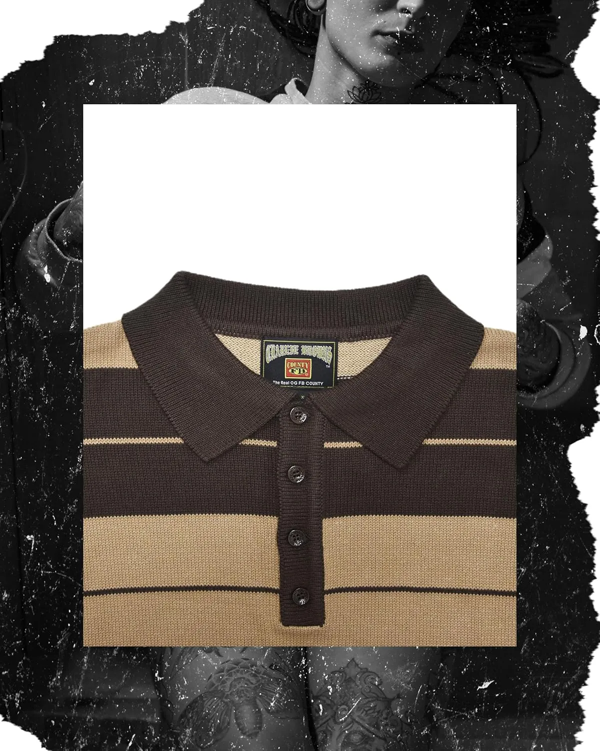 FB County Charlie Brown Shirt - Original Charlie Brown Polo Shirts for Men & Women - Cotton Blend Collared Streetwear Shirts