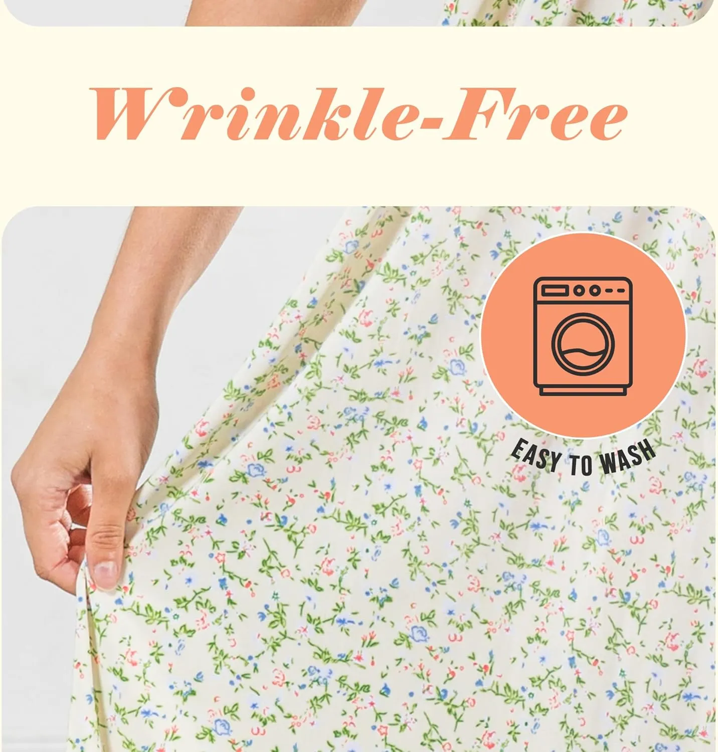 Floral Sundress with Pocket, Beach Outfit Sleeveless Long Sundress, Scrunchie Included Vacation Dresses for Women 2024
